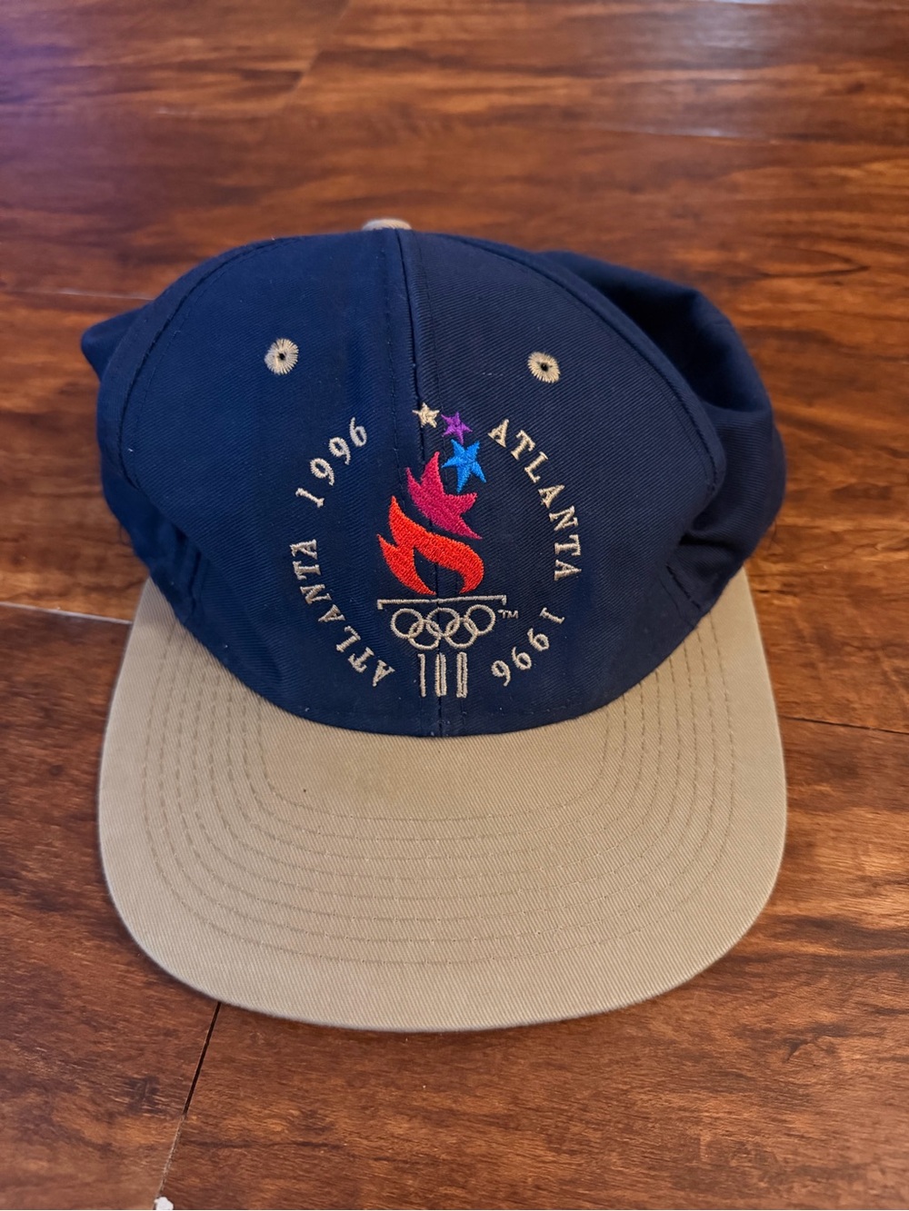 Vintage 1996 Atlanta Olympics Snapback Hat The Game Adjustable Cap 90's usa